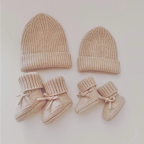 Merino wool Booties. 6-12 months - Picture 4 of 4